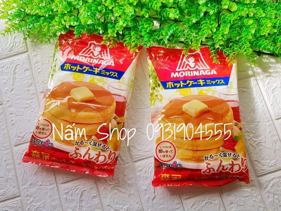 Bột làm bánh pancake Morinaga 600g (có tách lẻ)