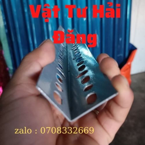 Thanh sắt V Lỗ V3 Dài lắp ráp kệ sắt v lỗ đa năng