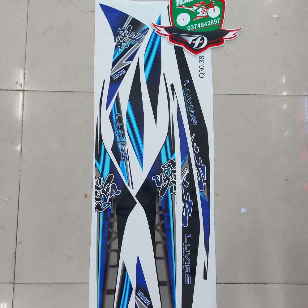 [HCM]Tem xe luvias  tem rời cao cấp mẫu mới