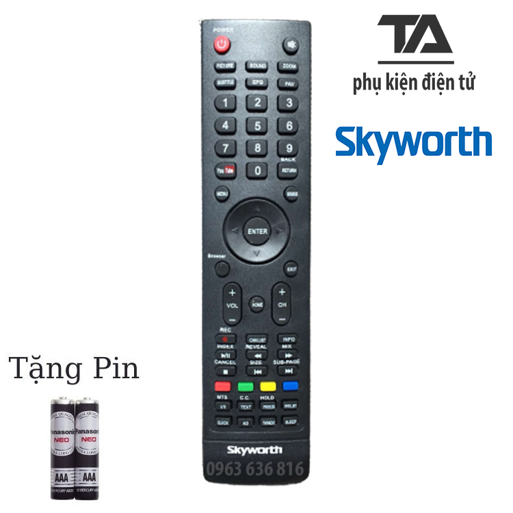 [ FREESHIP ] ✔ REMOTE ĐIỀU KHIỂN TIVI SKYWORTH SMART/LED/LCD