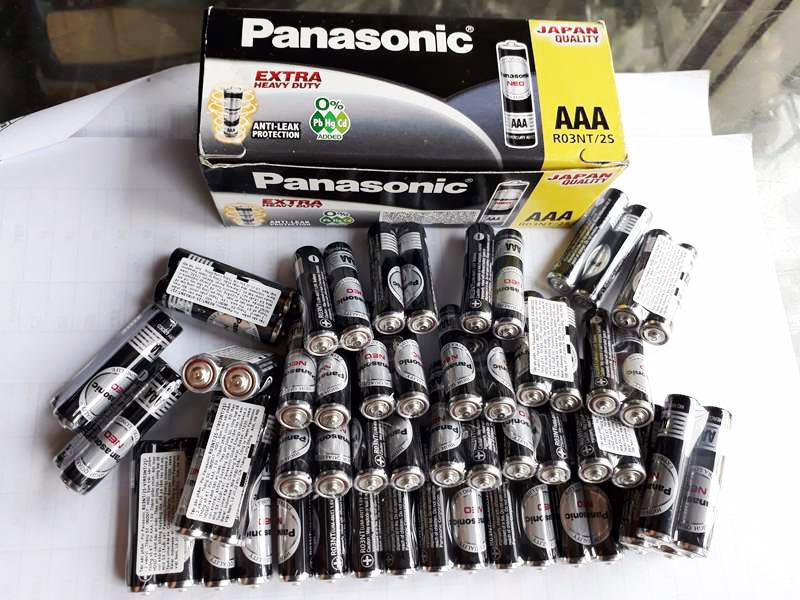Pin AAA Panasonic R03NT/2S, Pin Panasonic Đen ( 30 Viên )