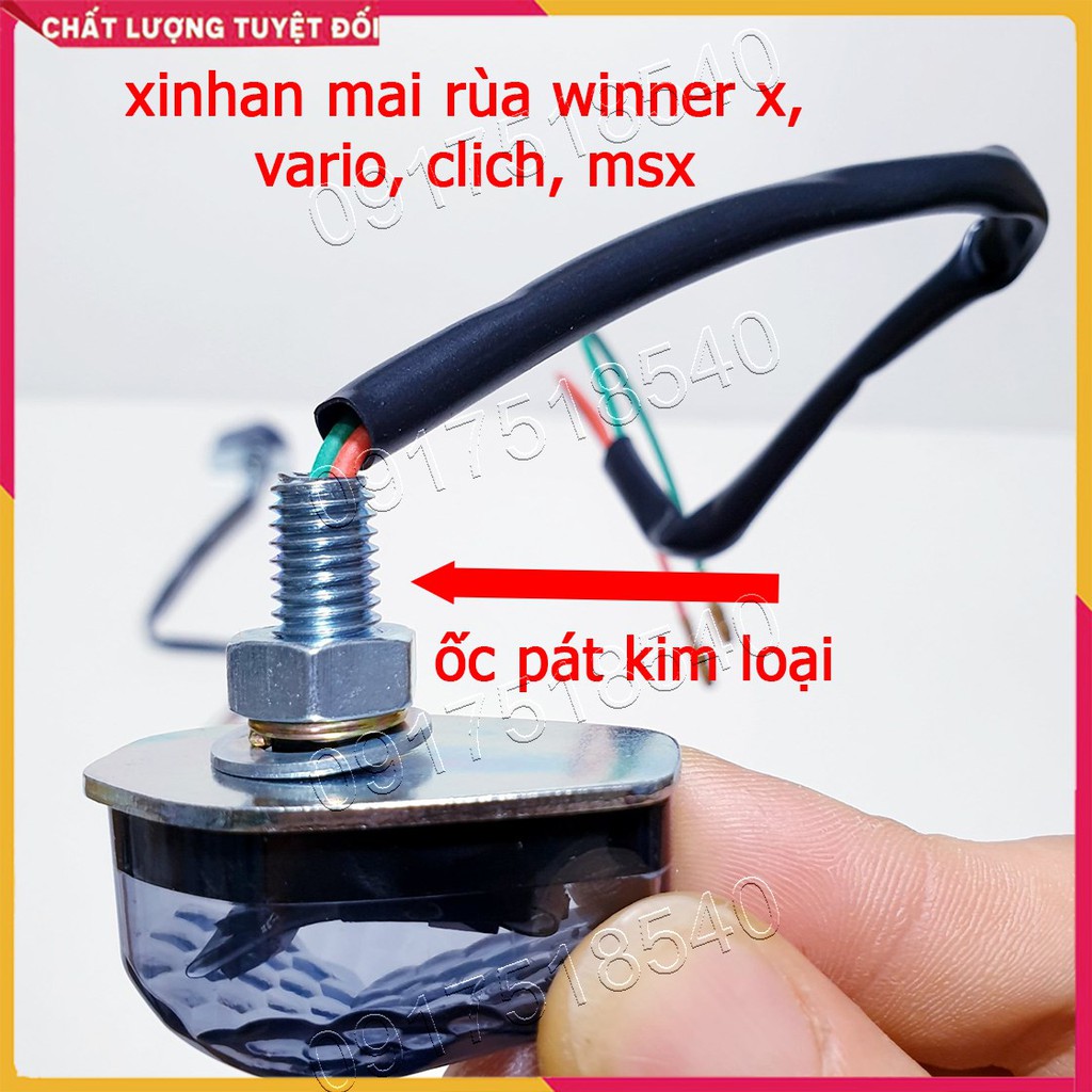 Đèn xi nhan mai rùa lắp vừa khít Winner X [ 1 Đôi]