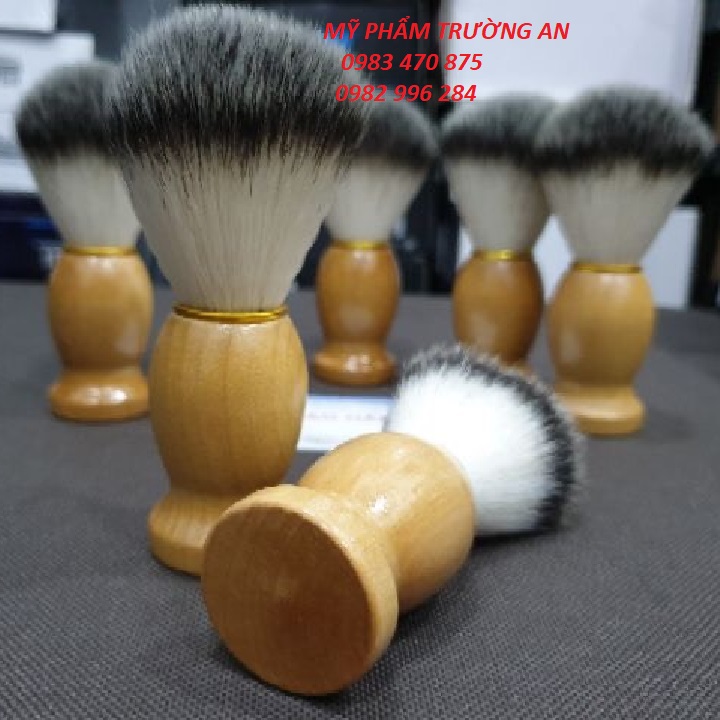 Chổi quét bọt cạo râu, Vanh xô cán đen H51
