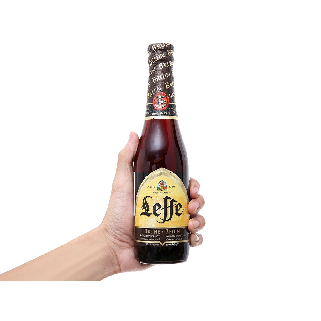 Thùng 24 Chai Bia Leffe Brune (330ml / Chai)