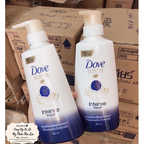 COMBO 2 CHAI Dầu gội DOVE Thái Lan CAO CẤP