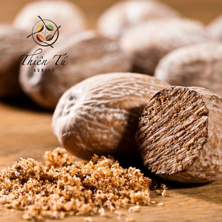 [HCM]NHỤC ĐẬU KHẤU 1KG - NUTMEG NS THIÊN TÚ