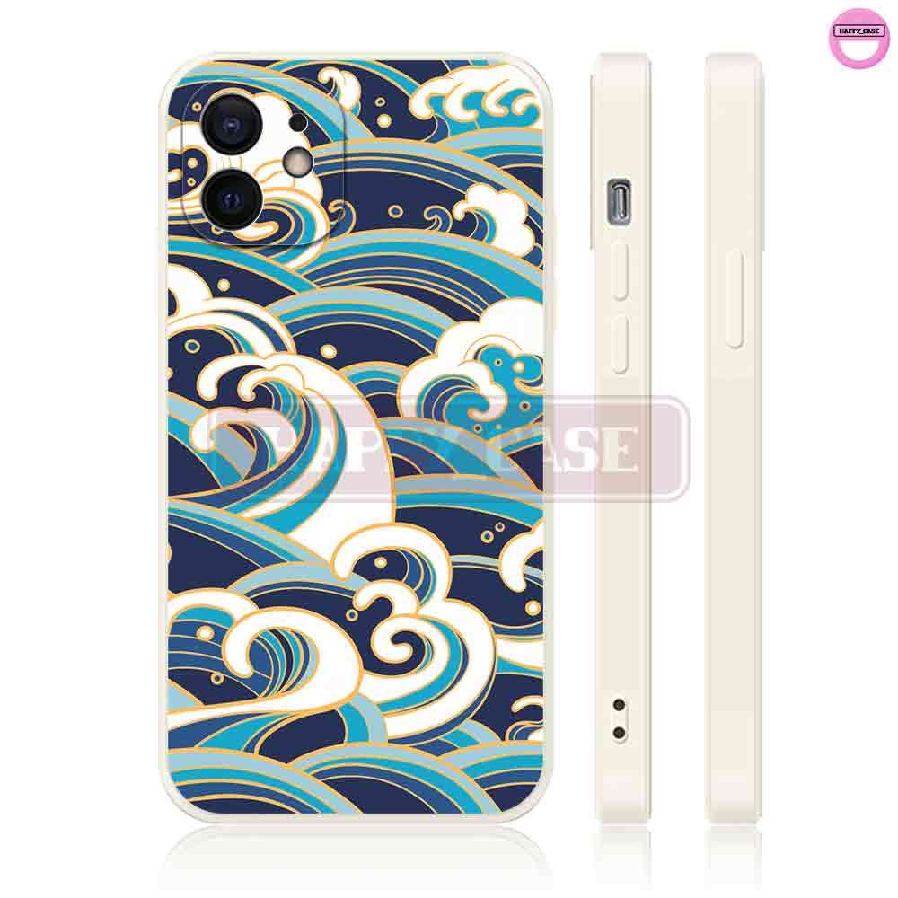 Ốp iPhone NB192 Hình Sóng Nhật Chống Sốc iPhone Happy Case
