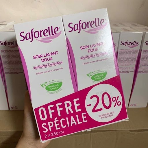 [Nội Địa Pháp] Dung Dịch Vệ Sinh Phụ Nữ Saforelle Gentle Cleansing Care