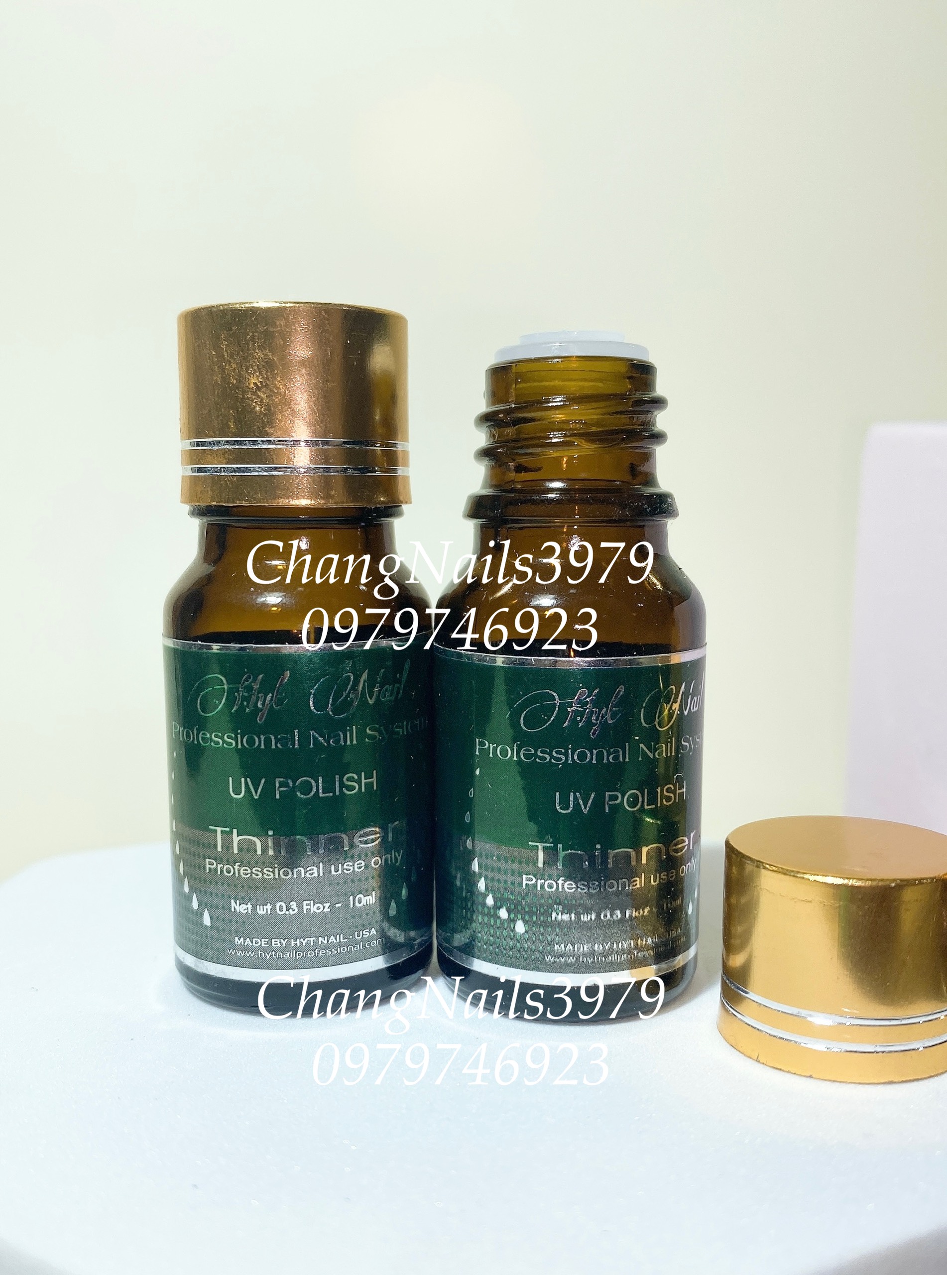 Chai pha sơn gel, Nước pha sơn gel