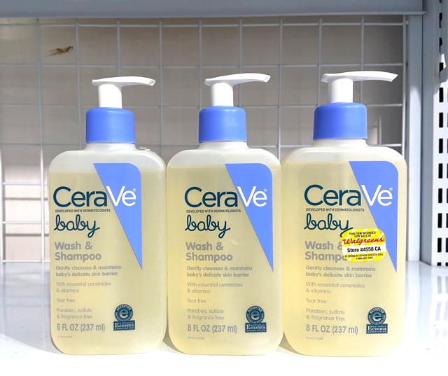 Sửa Tắm Gội Cerave Baby 237Ml