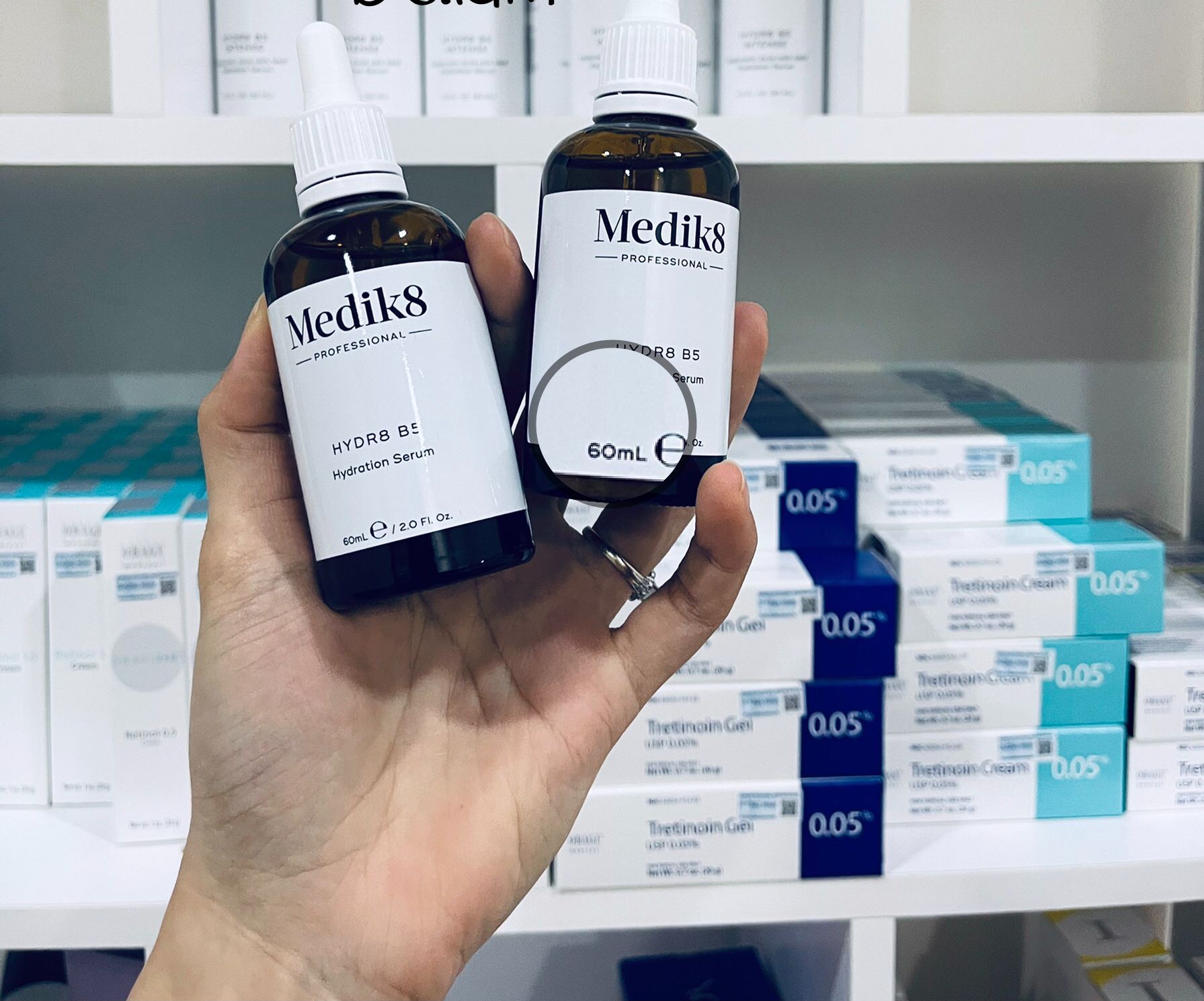Serum cấp Ẩm Phục Hồi da Medik8 Hydr8 B5 Liquid Rehydration ( 60ml - chiết 10ml)