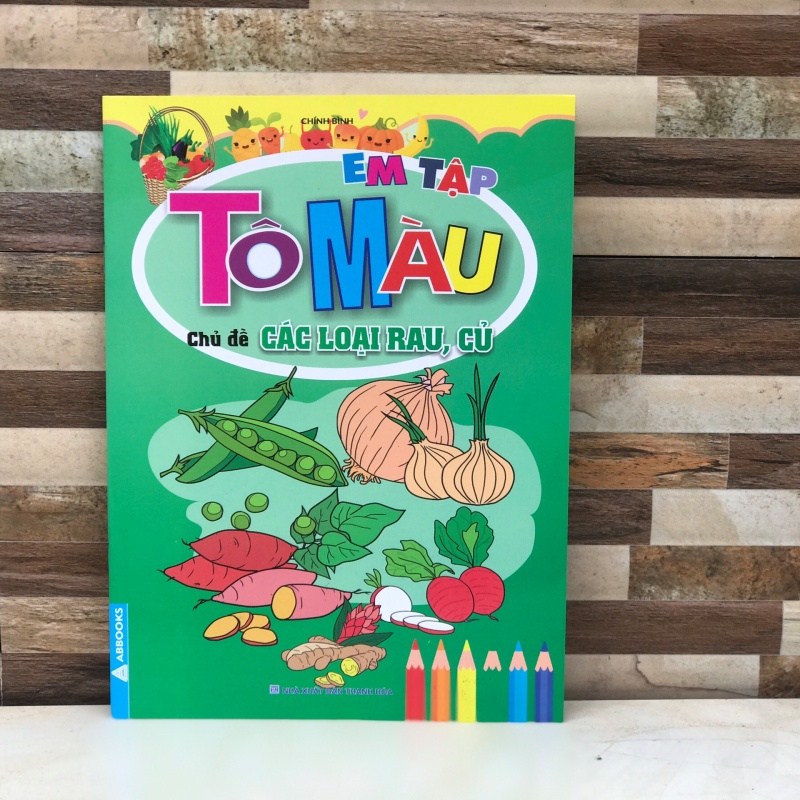 {Kho sỉ HCM} EM TẬP TÔ MÀU THEO CÁC CHỦ ĐỀ [ VPP Trí Nhân ]