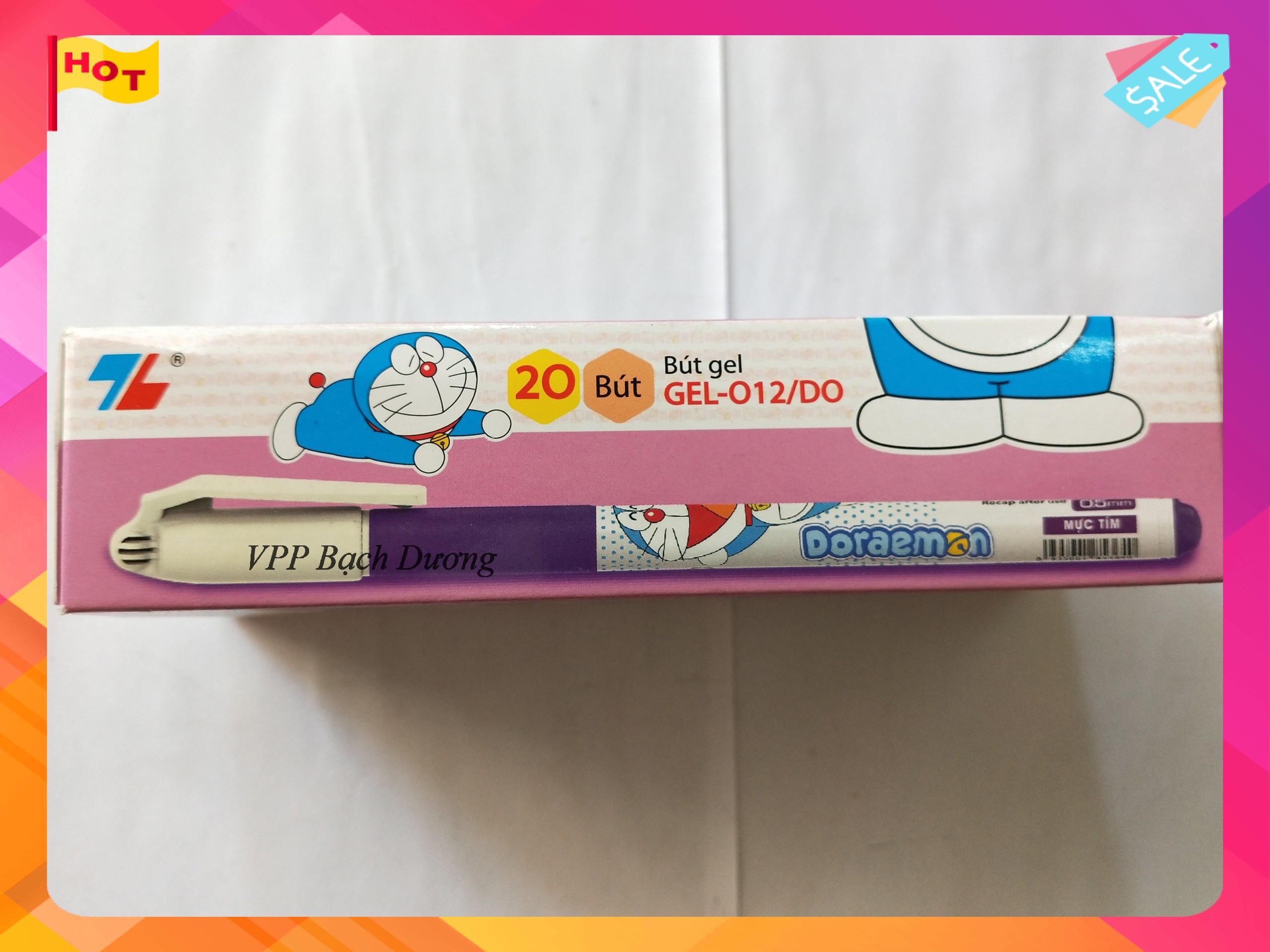 Bút tím Doraemon Thiên Longg - Gel 012- cây