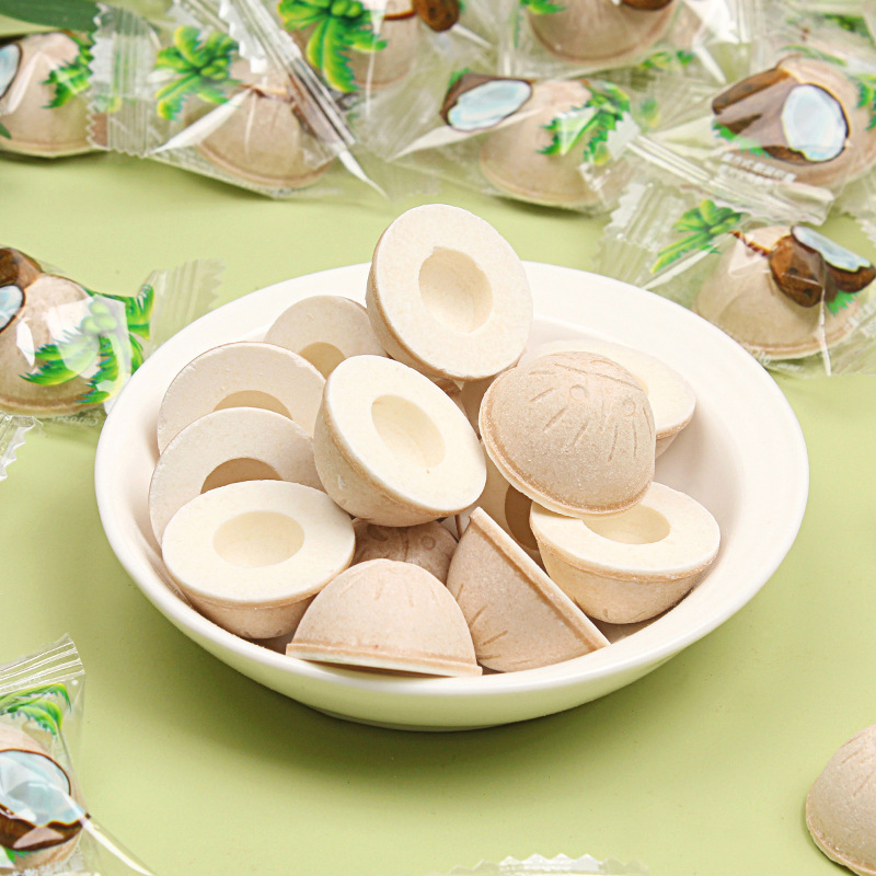 Kẹo dừa Sakura ngon giòn béo gói 200g - đồ ăn vặt nội địa ăn vặt - shop haimy -  hottrend tuỳ chọn