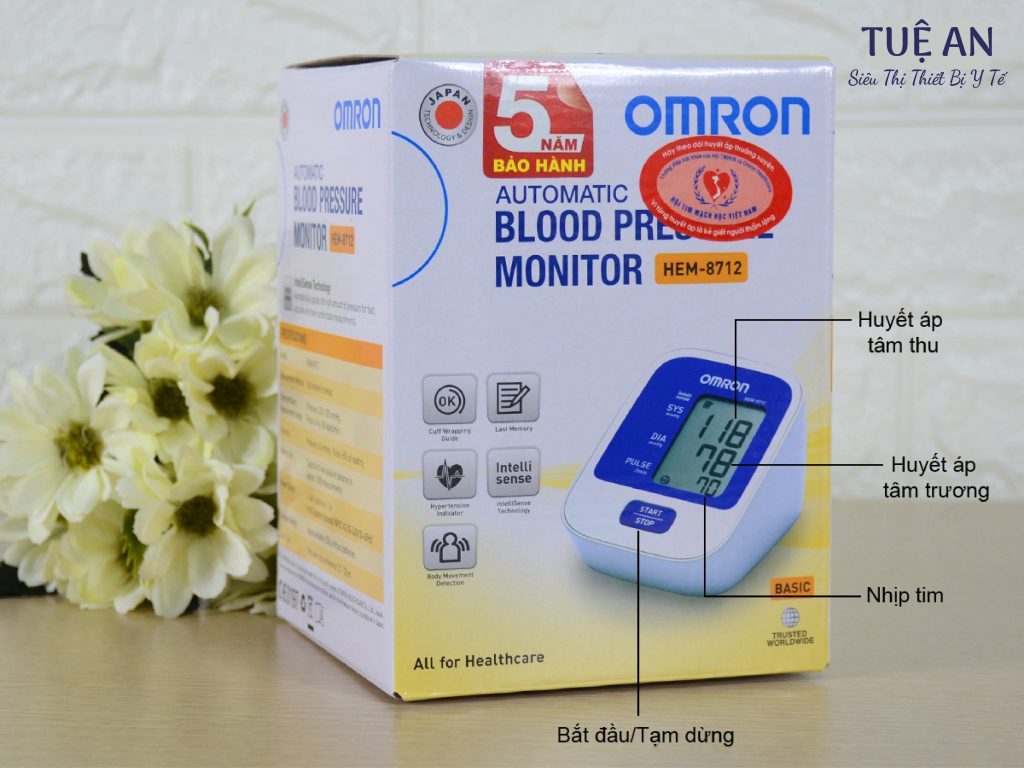 Máy đo huyết áp Omron HEM-8712