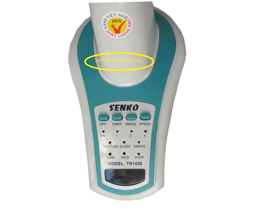 Quạt Treo Tường Senko Có Remote TR1683 (TR1683) - (giao màu ngẫu nhiên)