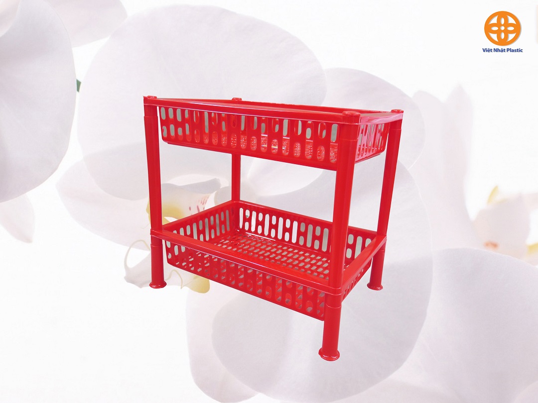 kệ đựng chén bát - giá để bát 2, 3 tầng Việt Nhật .Kệ để chén bát