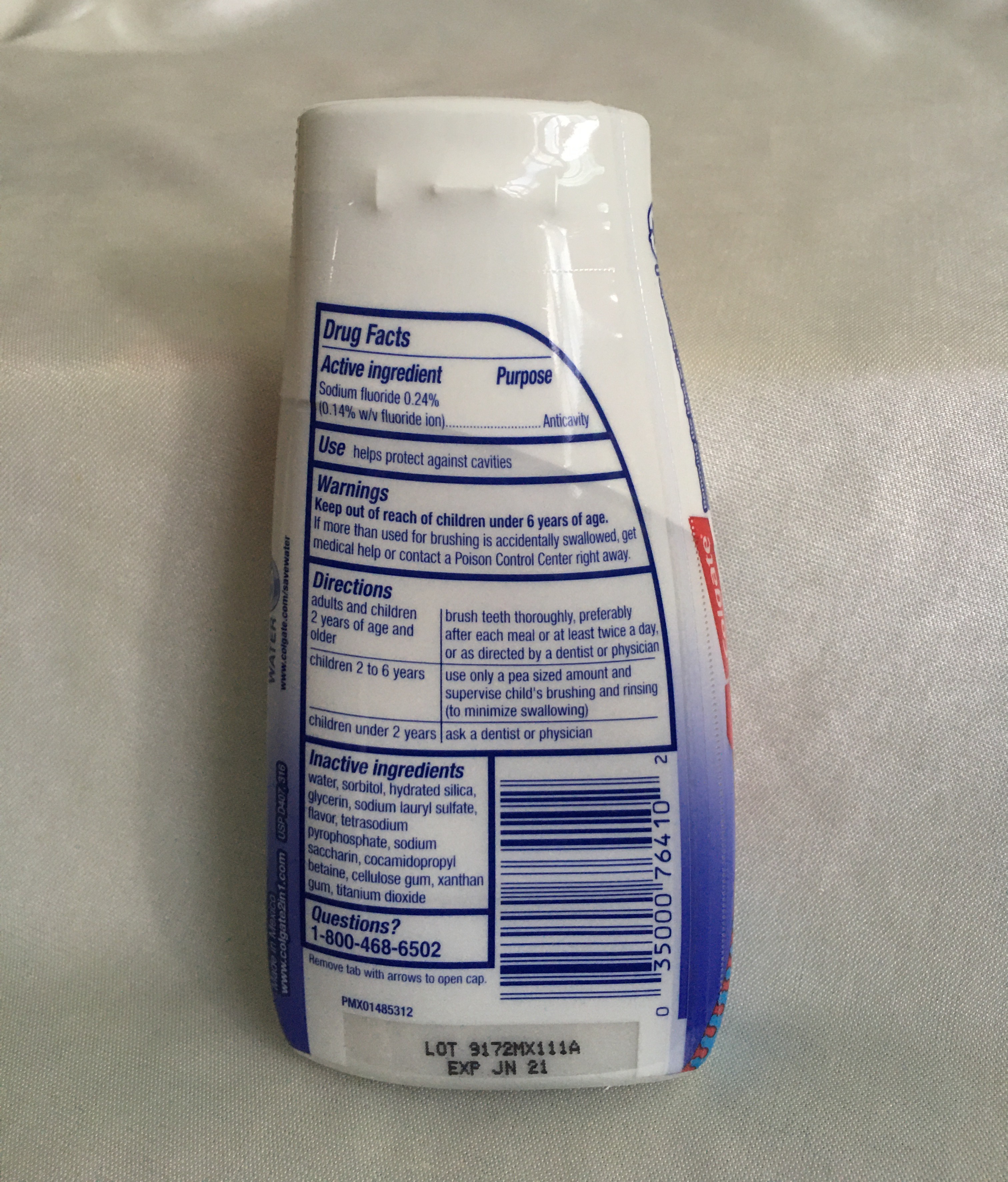 KEM ĐÁNH RĂNG & NƯỚC SÚC MIỆNG COLGATE 2in1