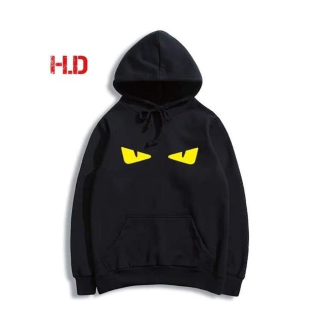 Áo hoodie cặp mắt vàng hda1019