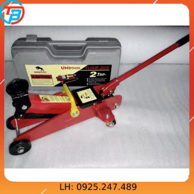 Kích Thuỷ Lực Cá Sấu 2 Tấn ( Con Đội Ô Tô - Kích Cá Sấu ) Cáp Thép Thái Bình Vina