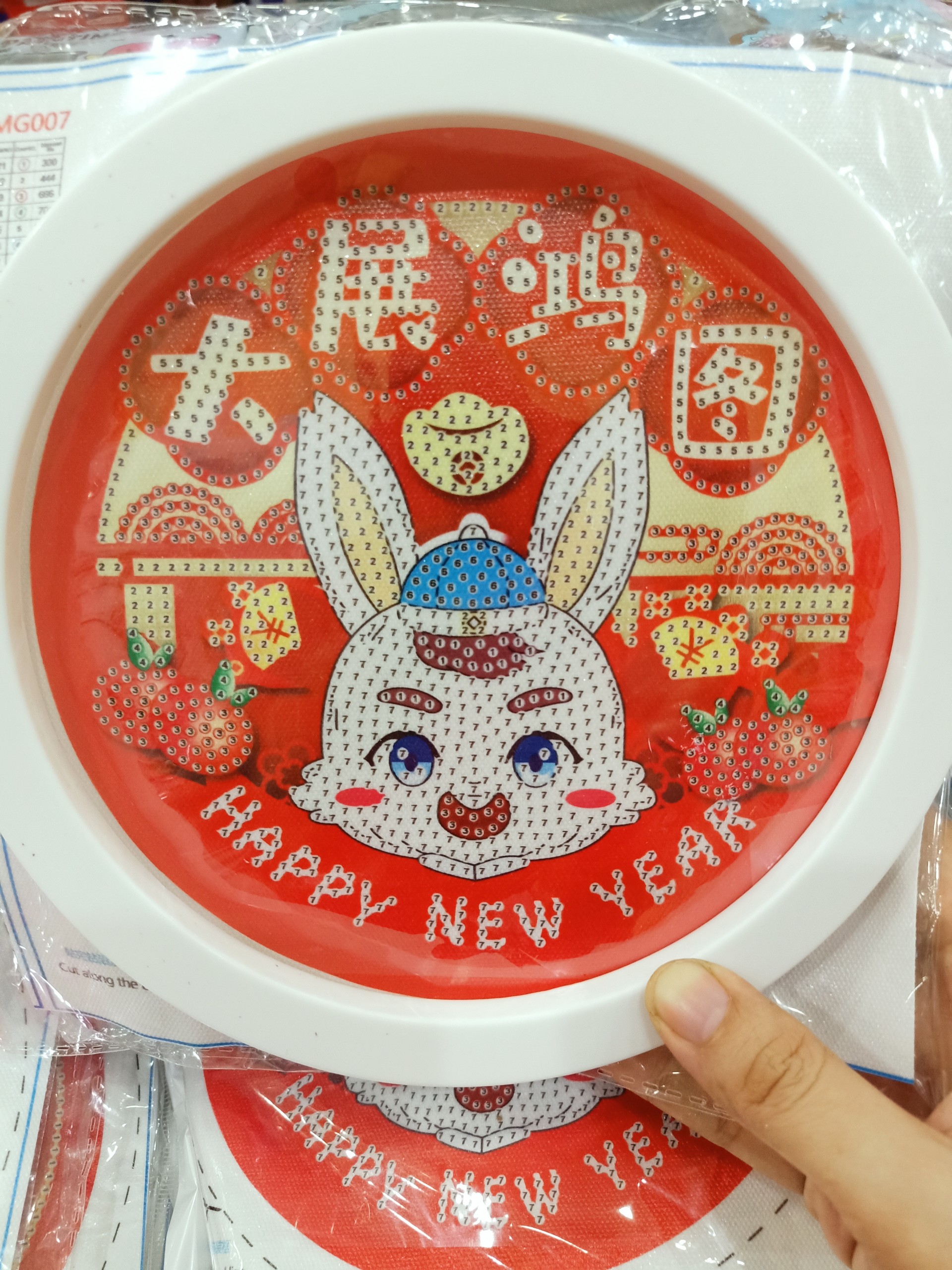 Tranh đính đá cao cấp Phú Quý Cát Tuong