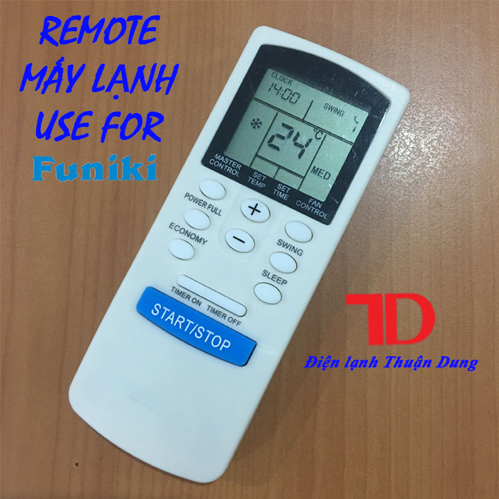 Remote, Điều Khiển Dành Cho Máy Lạnh FUNIKI  -  Điện Lạnh Thuận Dung