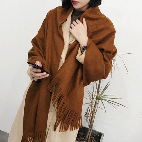 Khăn Len Dài Quàng Cổ Cashmere
