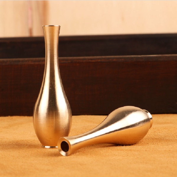 Bình hoa Đồng Mini cắm hoa,nhang 6cm(bàn thờ,ô tô,nhà phố)- trang trí thờ cúng