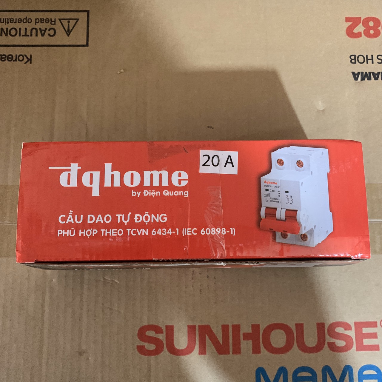 CB 20A chính hãng Điện Quang - 2 cực
