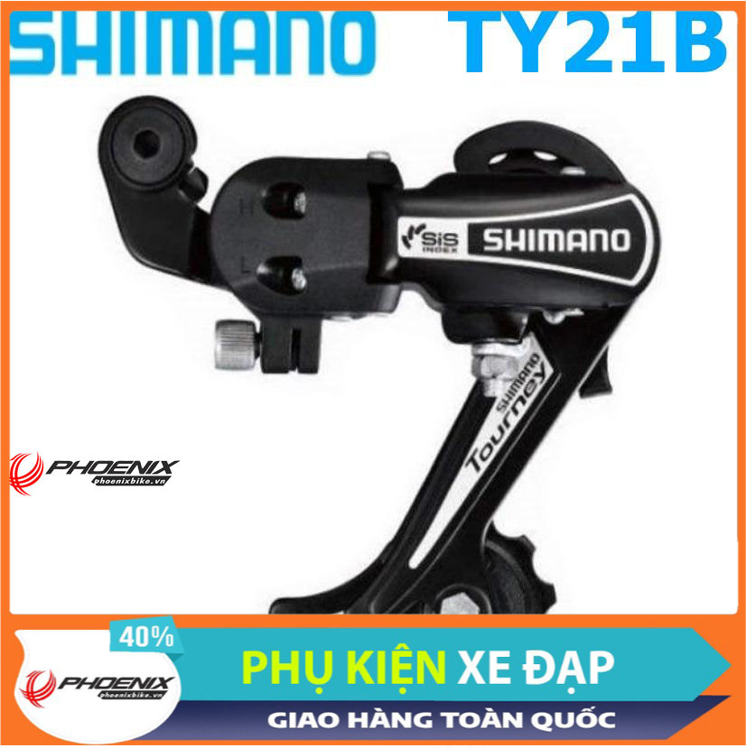 Đề sau xe đạp shimano rd-ty21b chính hãng 6/7/8s