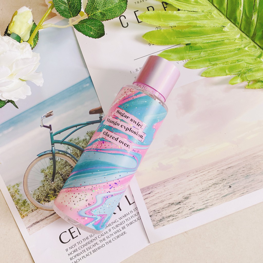 Xịt thơm body toàn thân Vic mist 250ml Candy, Sugar, Cake, Fruit