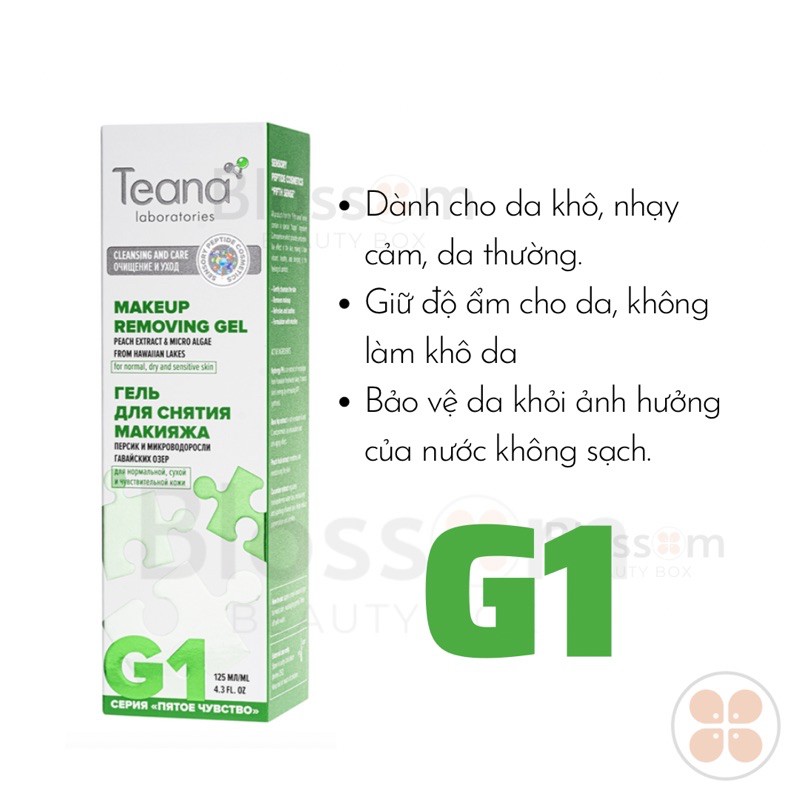 Gel tẩy trang G1 G2 Teana Makeup remove