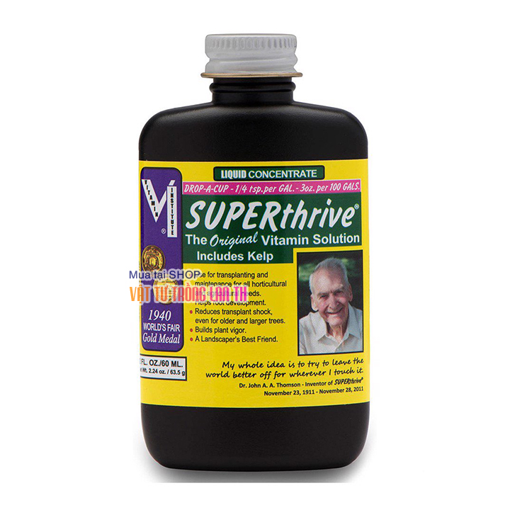 Kích thích tăng trưởng và phục hồi cho lan Superthrive - lọ 60ml