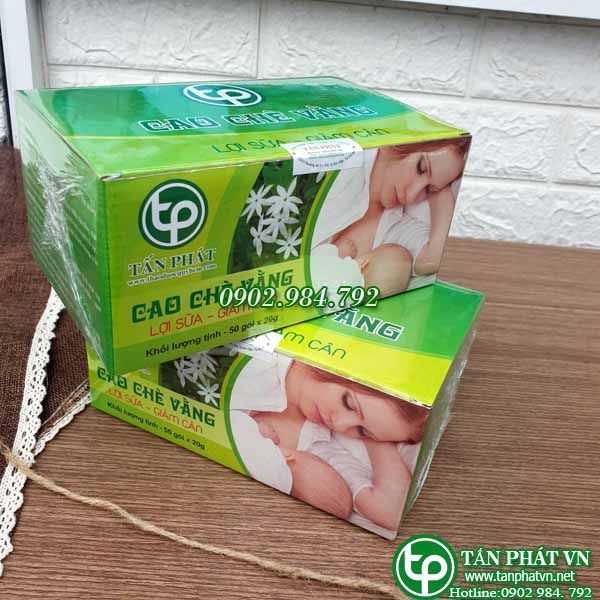 Cao chè vằng hộp 50 miếng ( lợi sữa, giảm cân) - tấn phát