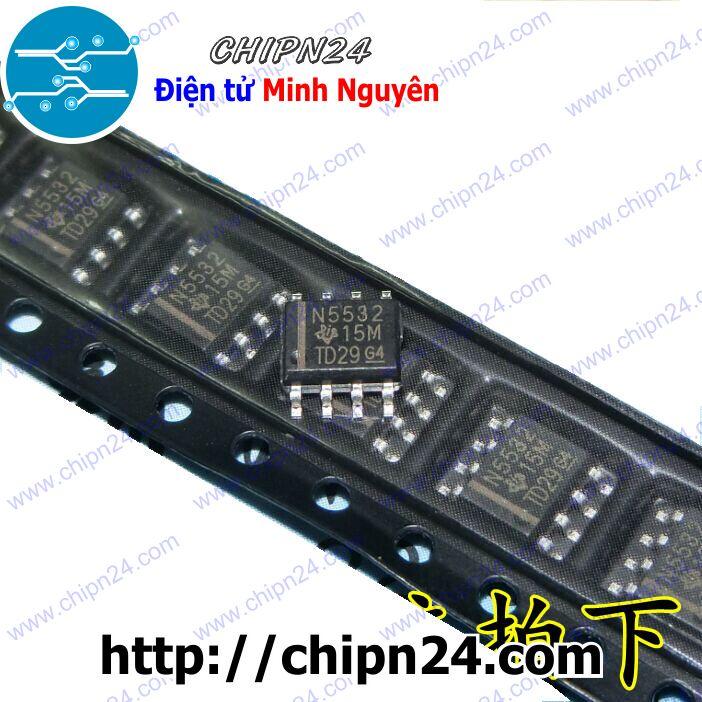 Ic dán ne5532 sop-8