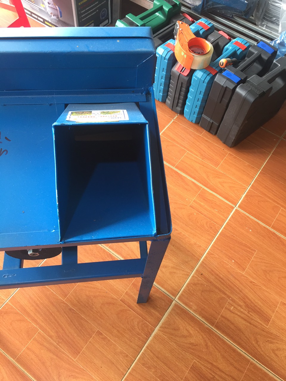 Máy thái chuối, máy băm cỏ đa năng 4 chân (tặng kèm lưỡi dao)