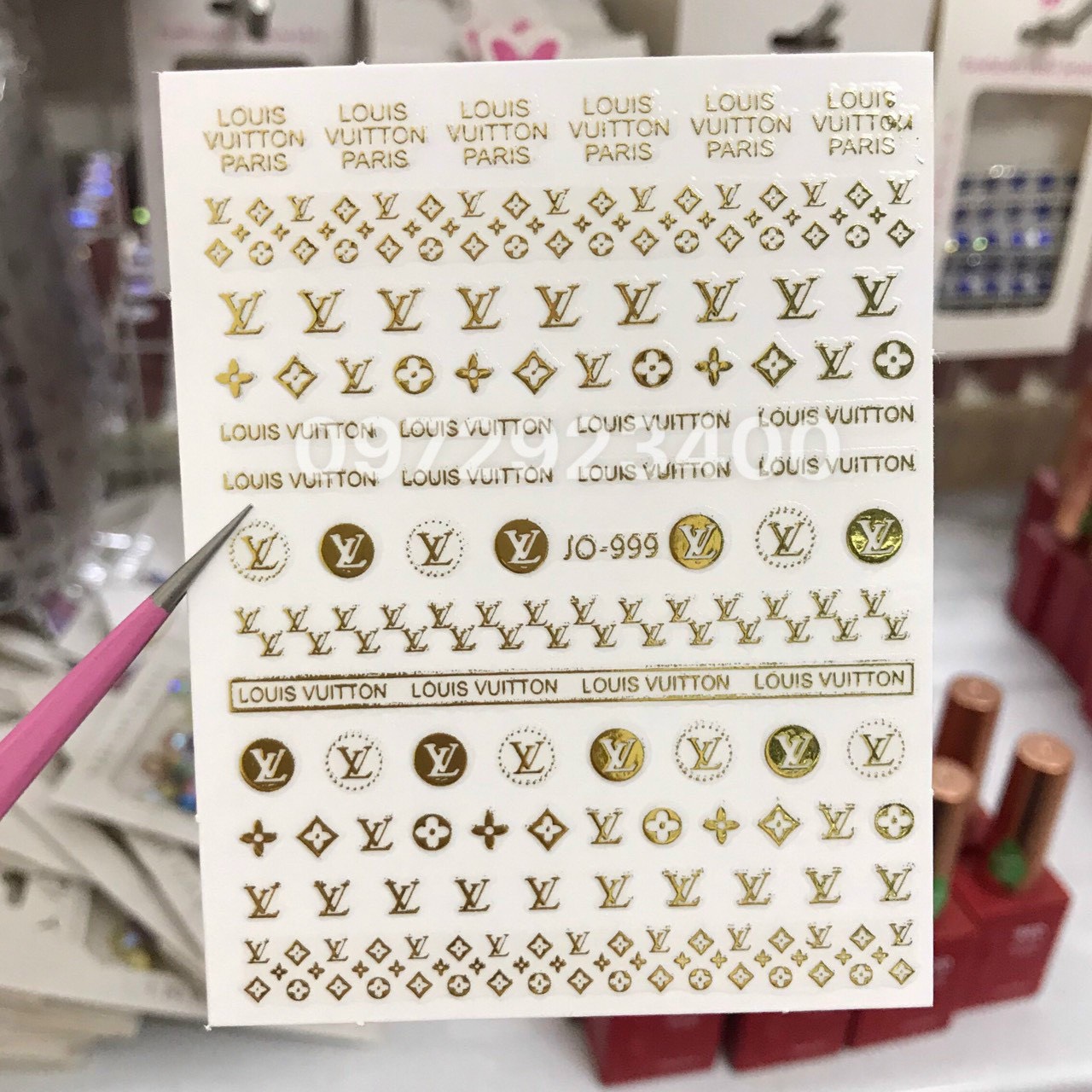 Sticker Thương Hiệu Dán Móng Tay - Mini Nails