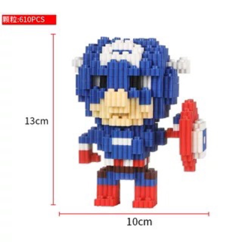 Mô hình lắp ráp hình gấu bearbrick dễ thương. Mô hình lego.