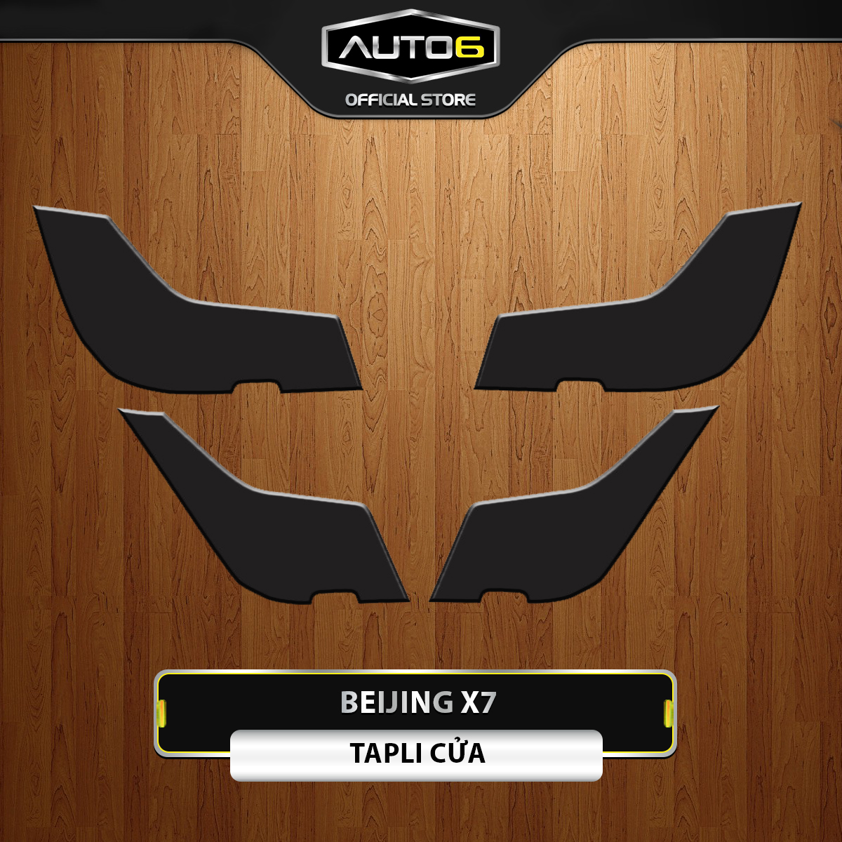 Bộ decal dán chống xước tapli 4 cửa xe beijing x7 - auto6