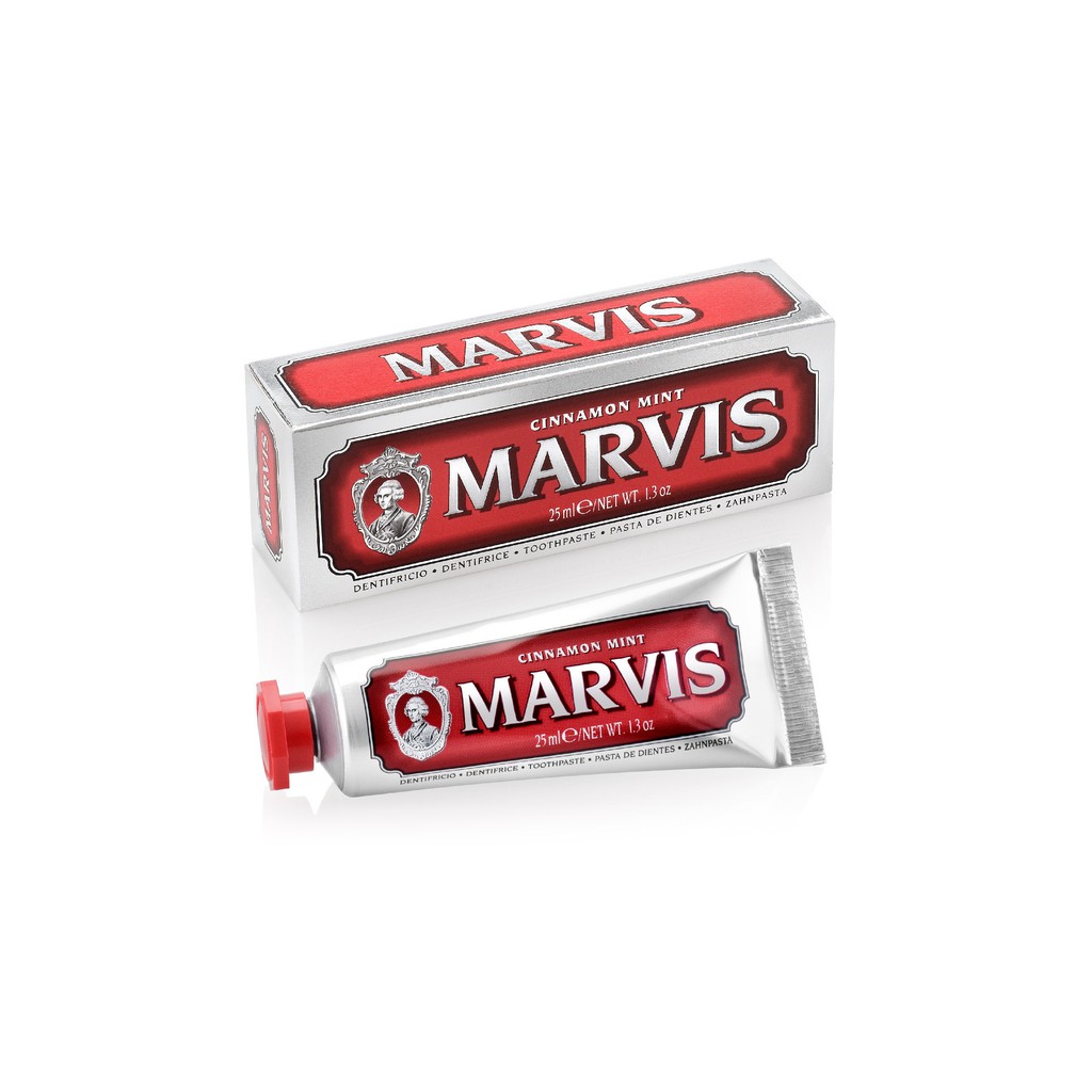 [HCM] Kem đánh răng Marvis Cinnamon Mint 25ml