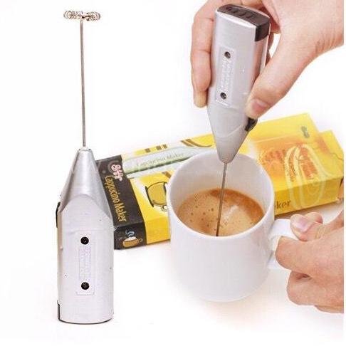 Máy đánh trứng, cafe, tạo bọt chạy pin đa năng CR5