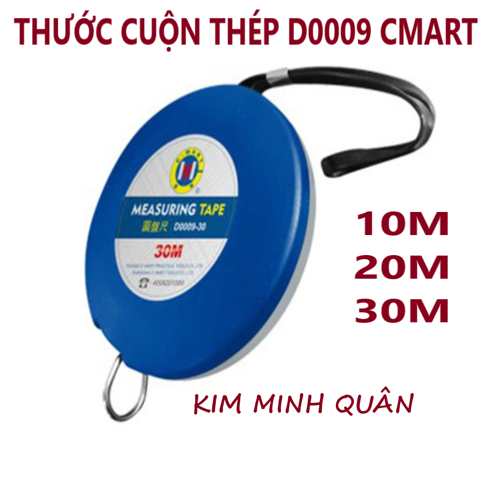 Thước cuộn thép cao cấp 10m, 20m, 30m d0009 cmart