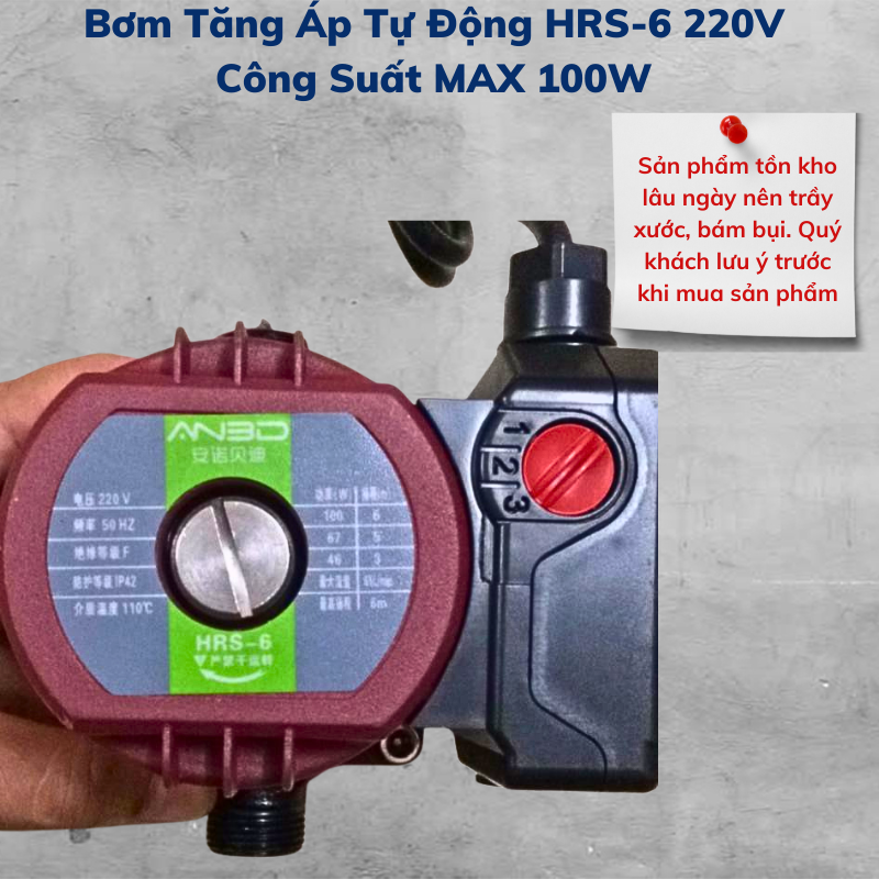 [HCM]Bơm tăng áp tự động 100w