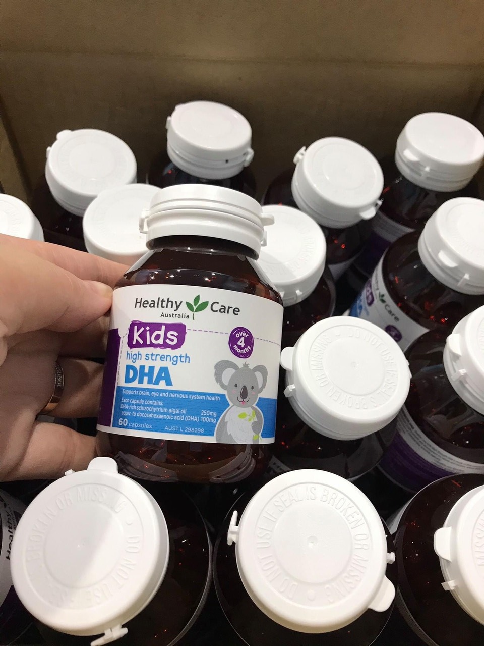 Bộ đôi canxi và Dha nhà Healthy care