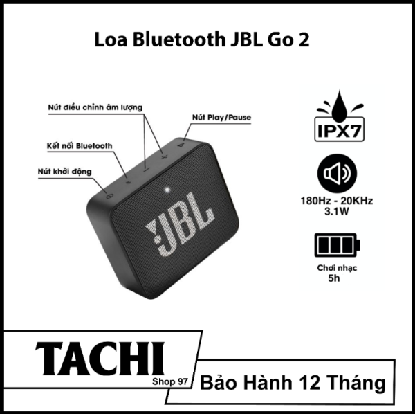 Loa Di Động Bluetooth JBL - GO2