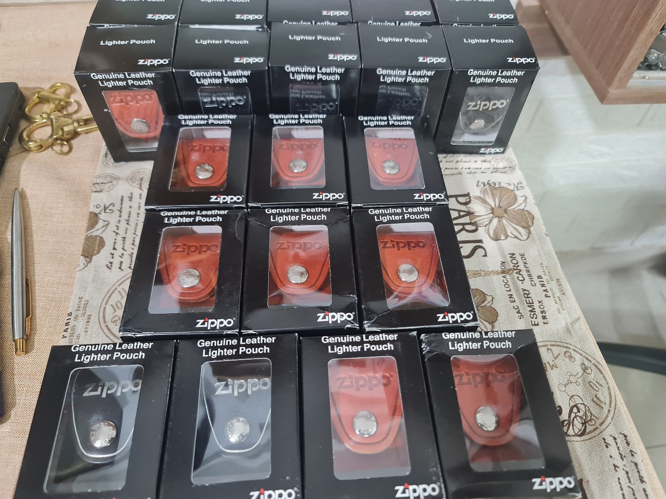 Bao da bật lửa Zippo Mỹ hàng chính hãng