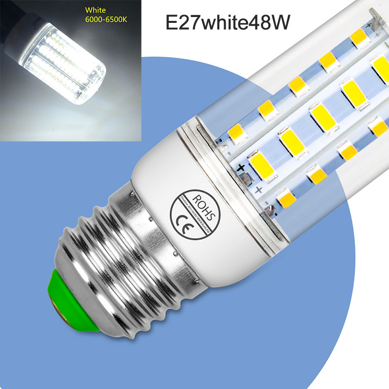 Ditur e27 e14 24 36 48 56 69 72 đèn led 5730 smd led ngô bóng đèn led ánh sáng bóng đèn