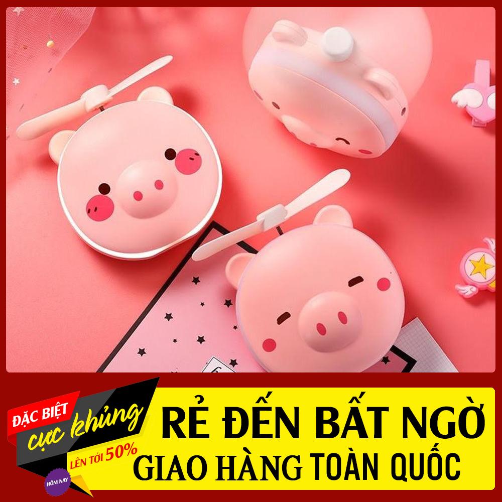 >> SO SÁNH GIÁ QUẠT TÍCH ĐIỆN MINI HÌNH THÚ DỄ THƯƠNG CÓ ĐÈN LED VÀ GƯƠNG SOI (MẪU NGẪU NHIÊN) | Shopee Lazada Sendo Tiki | Nên mua ở đâu rẻ nhất 38 Quạt Cầm Tay Mini Fan - Quạt Tích Điện Cầm Tay Mini Hình Heo 3 In 1 Siêu Dễ Thương Kiêm Gương Soi Và Đèn