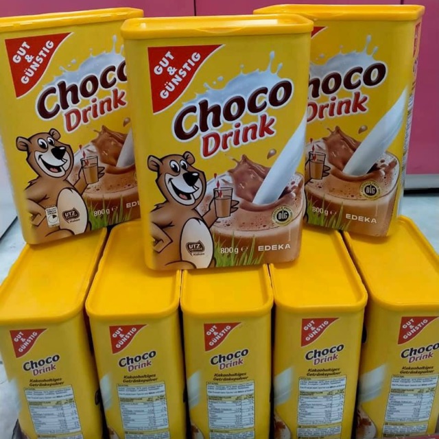 -2021-Cacao Choco Drink 800gr -Đức