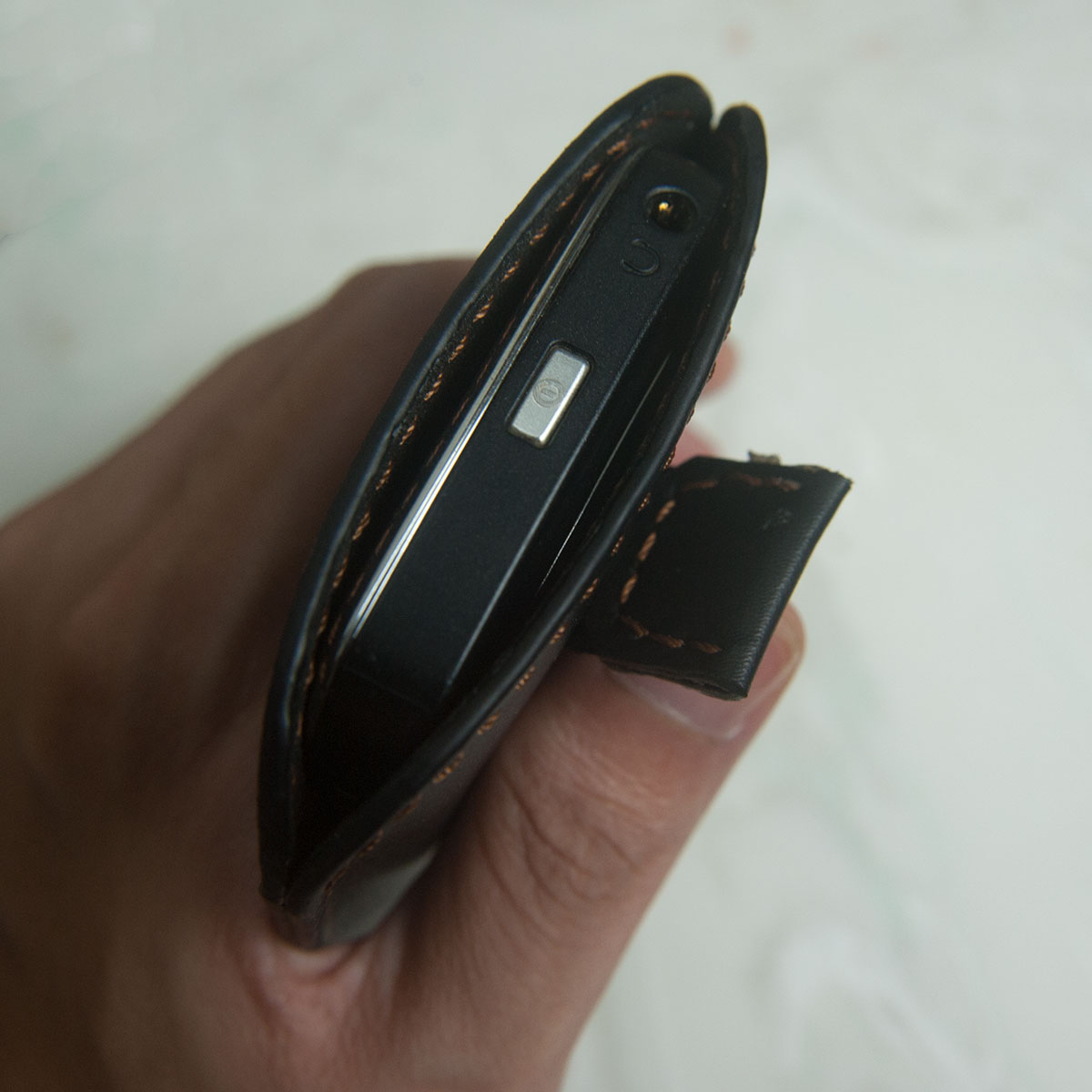 Bao da Nokia E72 - Bao điện thoại handmade thủ công - Da thật